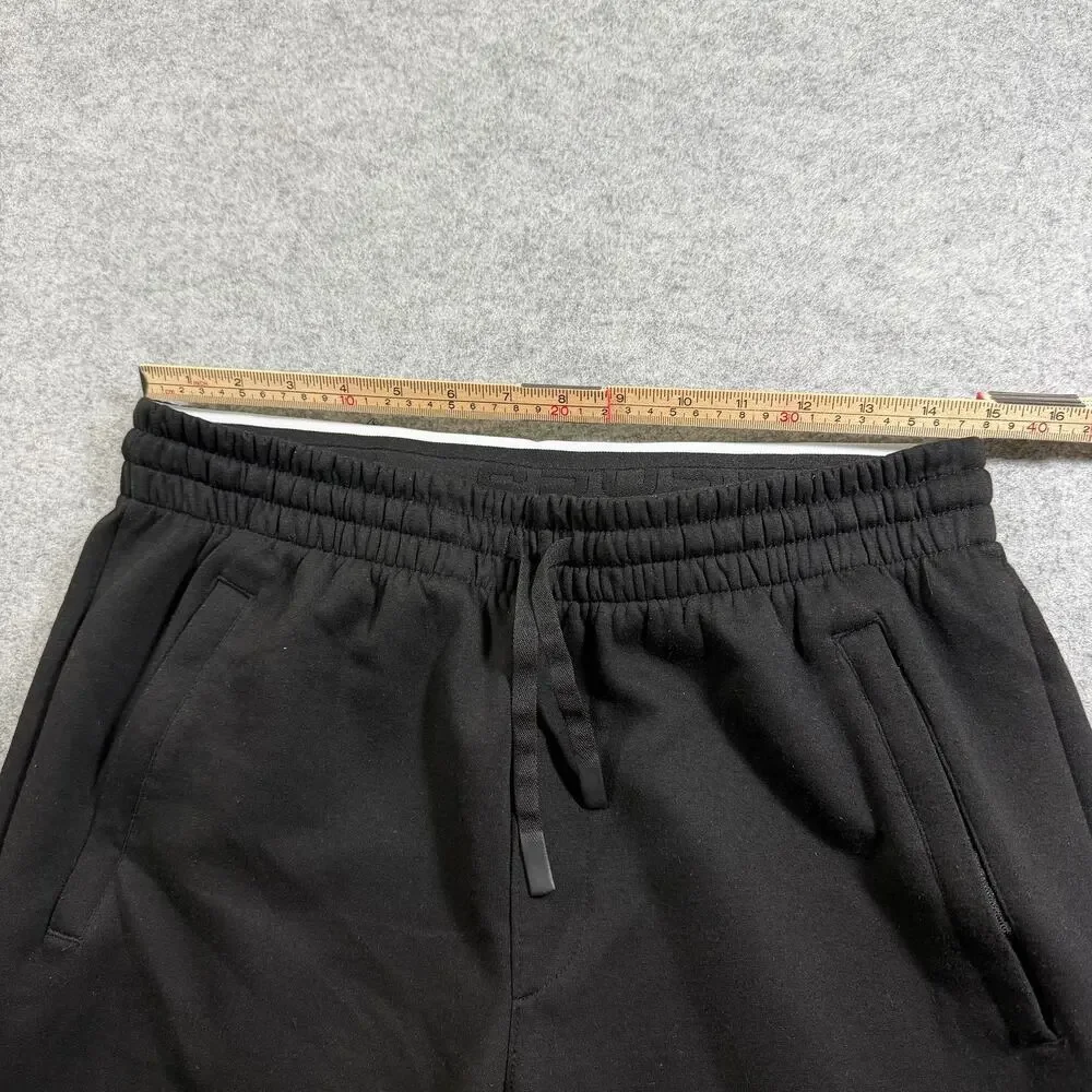 Spyder Active Sweatpants Mens M Black Drawstring Elastic Waist Zip Pockets